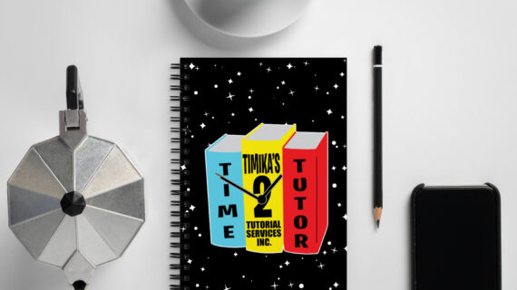 Time2Tutor Spiral Notebook