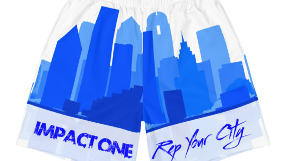 Impact One “Rep Your City” Dallas Shorts [White]