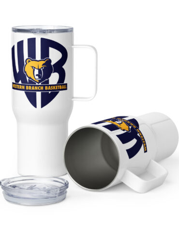 Western Branch Basketball Travel Mug