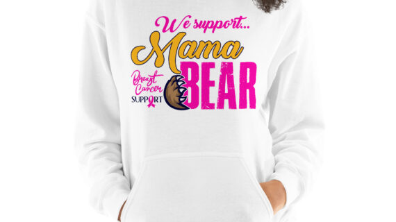 We Support Mama Bear Unisex Hoodie