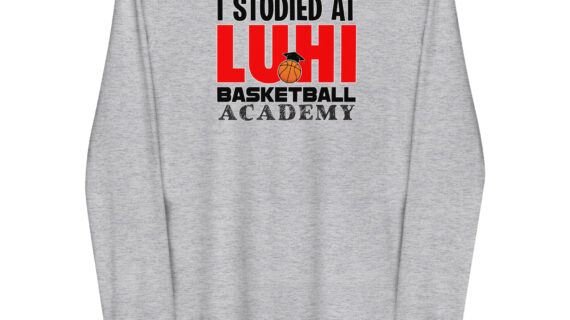 I Studied at LuHi Basketball Academy Youth Long Sleeve Tee