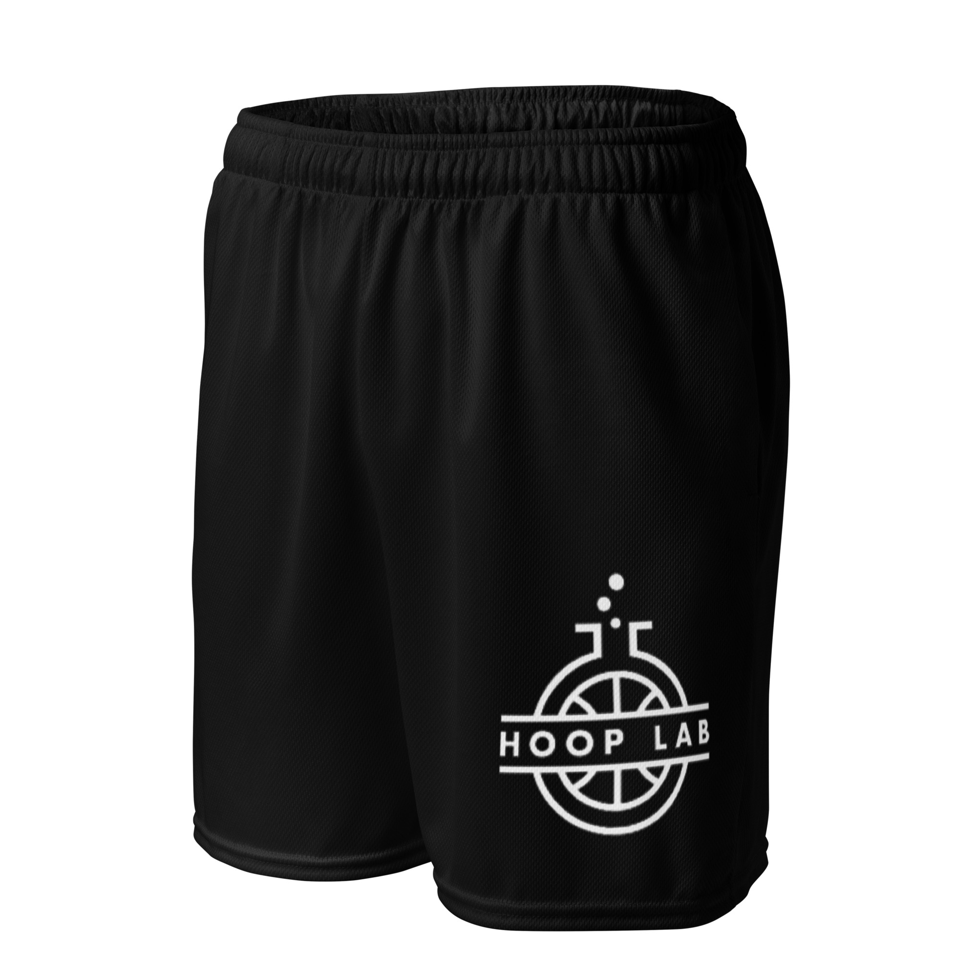 Hoop Lab Mesh Shorts - Black - Image 2