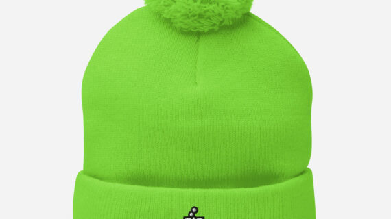 Hoop Lab Logo Pom-Pom Beanie