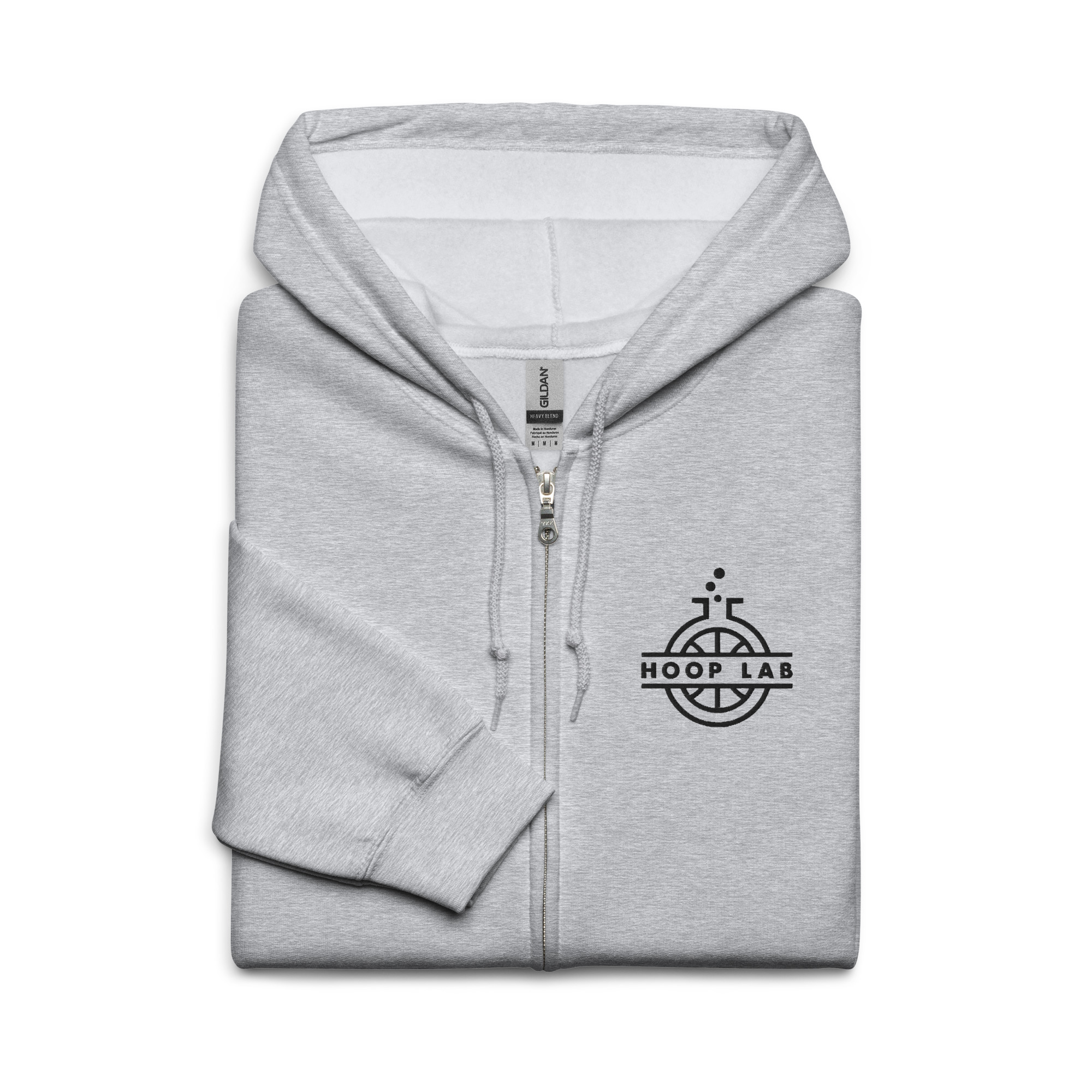 Hoop Lab Logo Zip Hoodie - Image 3